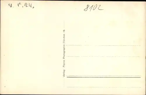 Ak Mittenwald in Oberbayern, Lautersee, Panorama mit Karwendel