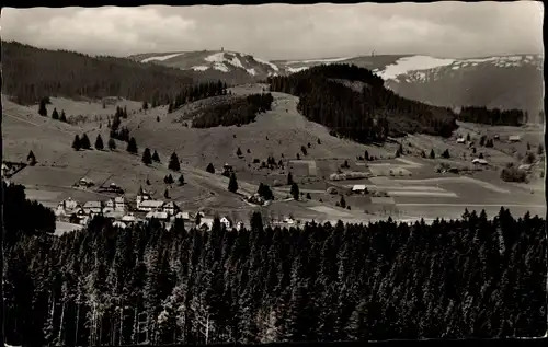 Ak Altglashütten Feldberg im Schwarzwald, Panorama