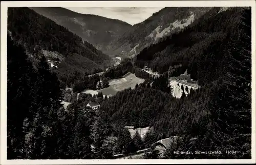 Ak Posthalde Breitnau im Schwarzwald, Höllental