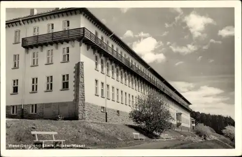 Ak Höxter an der Weser, Weserbergland Klinik