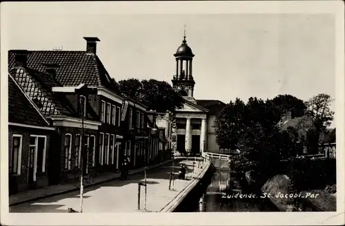 Ak St Jacobi Parochie Friesland Niederlande, Zuidende