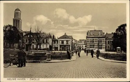 Ak Zwolle Overijssel Niederlande, Nieuwe Haven