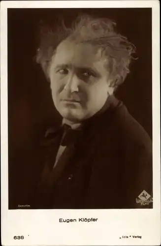Ak Schauspieler Eugen Klöpfer, Portrait