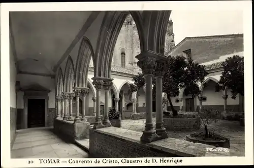 Ak Tomar Portugal, Convento de Cristo, Claustro de D. Henrique