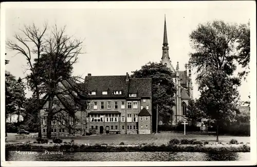 Ak Meerssen Limburg Niederlande, Proosdij