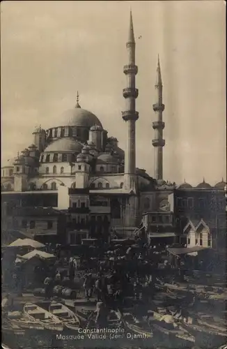 Ak Konstantinopel Istanbul Türkei, Mosquee Valide, Jeni Djami
