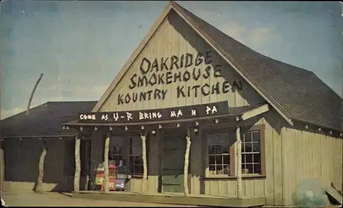 Ak Schulenburg Texas USA, Oakridge Smokehouse Restaurant