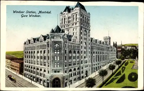 Ak Montreal Québec Kanada, Windsor Station