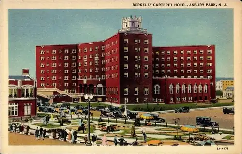 Ak Asbury Park New Jersey USA, Berkeley Carteret Hotel