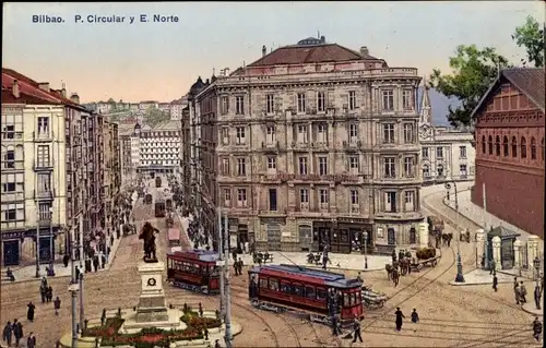 Ak Bilbao Baskenland, P. Circular y E. Norte, Straßenbahn