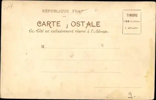 Handgemalt Ak Schmetterling