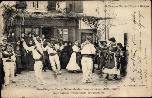 Ak Fandango, Danse Nationale des Basques au son della Guitare