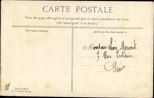 Ak Kinder in einem Automobil, Autopanne, La Panne, Fotomontage, Kitsch