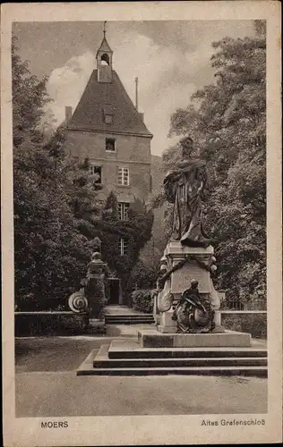 Ak Moers am Niederrhein, Altes Grafenschloss