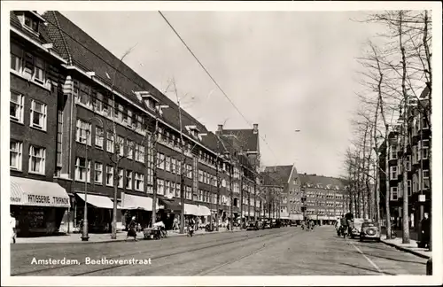 Ak Amsterdam Nordholland Niederlande, Beethovenstraat