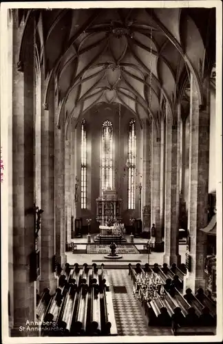 Ak Annaberg Buchholz im Erzgebirge, St. Annenkirche