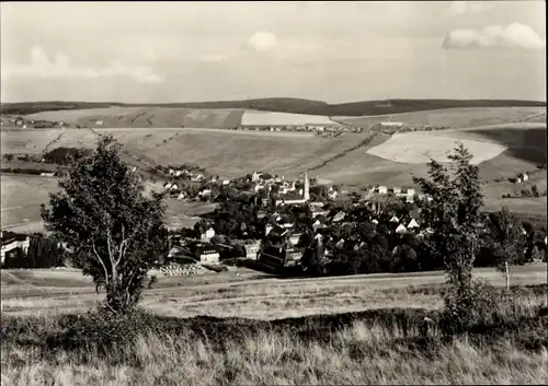 Ak Oberwiesenthal im Erzgebirge, Panorama