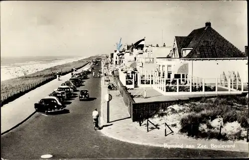 Ak Egmond aan Zee Nordholland Niederlande, Boulevard