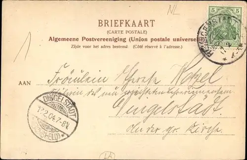 Ak Weesp Nordholland, Ortsansicht, De Vecht, Windmühlen