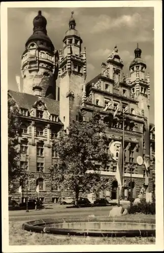 Ak Leipzig in Sachsen, Neues Rathaus
