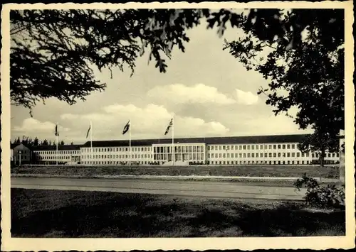 Ak Mönchengladbach am Niederrhein, Hauptquartier der Britischen Rheinarmee, British Rhine Army HQ