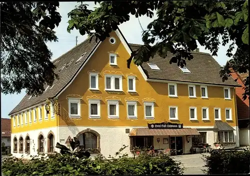 Ak Pfalzgrafenweiler im Schwarzwald Württemberg, Hotel Café Schwanen