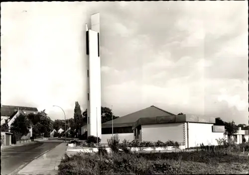 Ak Horrem Kerpen, Blick auf die evangelische Kirche, Turm