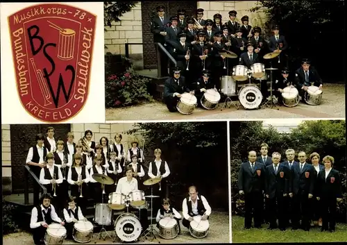 Ak Krefeld am Niederrhein, Musikkorps '78 BSW Krefeld