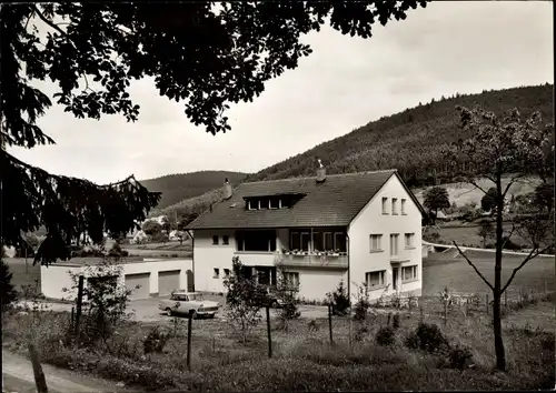Ak Enzklösterle im Schwarzwald, Pension Jägerwinkel