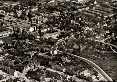 Ak Badenstedt Hannover in Niedersachsen, Fliegeraufnahme vom Ort