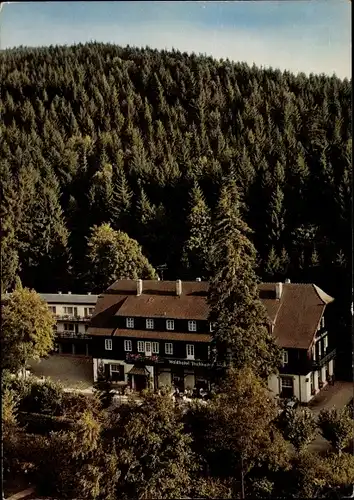 Ak Baden Baden am Schwarzwald, Waldhotel Fischkultur