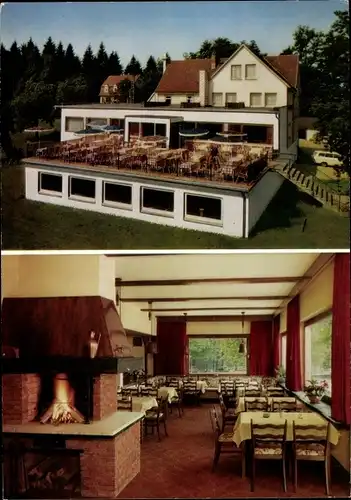 Ak Beerfelden Oberzent im Odenwald, Sensbachtal, Gasthof Reußenkreuz