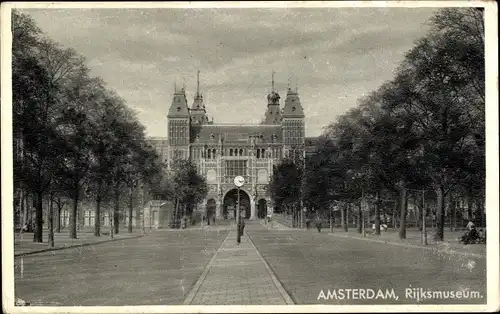 Ak Amsterdam Nordholland Niederlande, Rijksmuseum