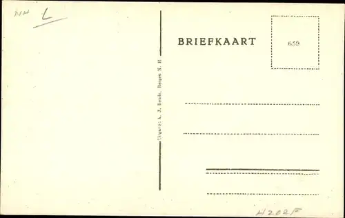 Ak Bergen aan Zee Nordholland Niederlande, Hotel Nassau