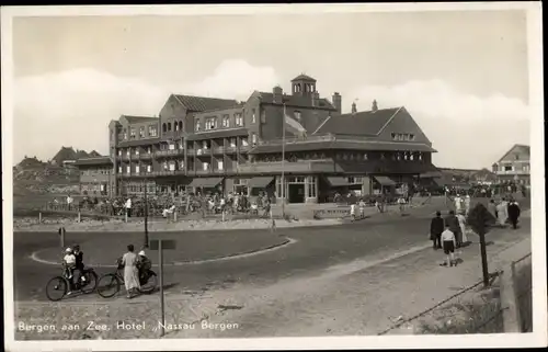 Ak Bergen aan Zee Nordholland Niederlande, Hotel Nassau Bergen