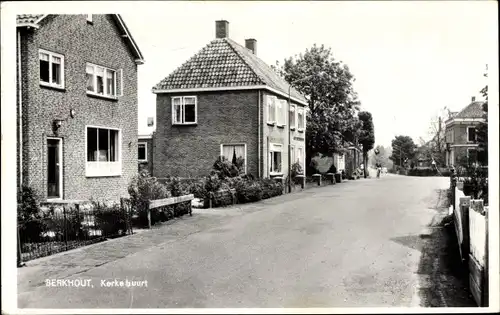 Ak Berkhout Nordholland Niederlande, Kerke buurt