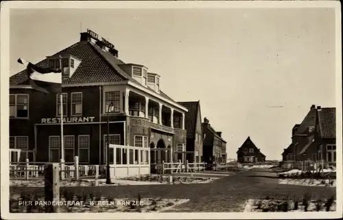 Ak Bergen aan Zee Nordholland Niederlande, Pier Panderstraat