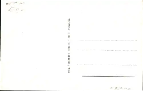 Ak Wieringermeer Hollands Kroon Nordholland Niederlande, Gemaal Leemans