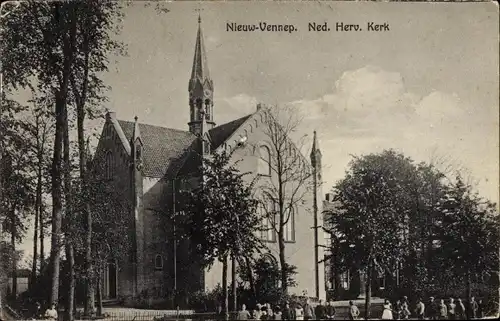 Ak Nieuw Vennep Nordholland Niederlande, Ned. Herv. Kerk