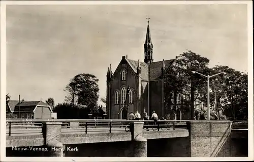 Ak Nieuw Vennep Nordholland Niederlande, Herv. Kerk