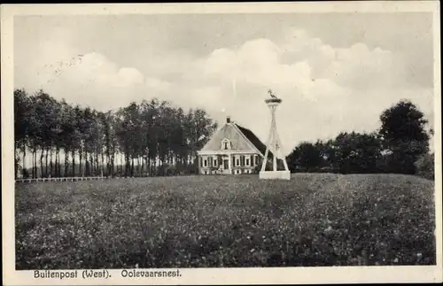 Ak Jeltingalaan Buitenpost Friesland Niederlande, Oolevaarsnest