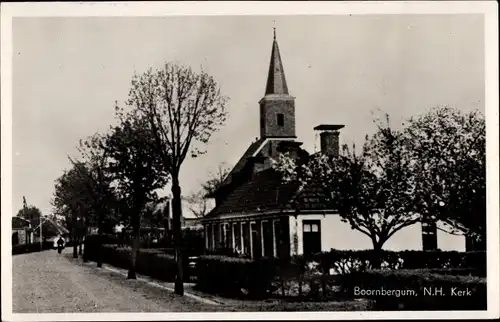 Ak Boornbergum Friesland Niederlande, N. H. Kerk