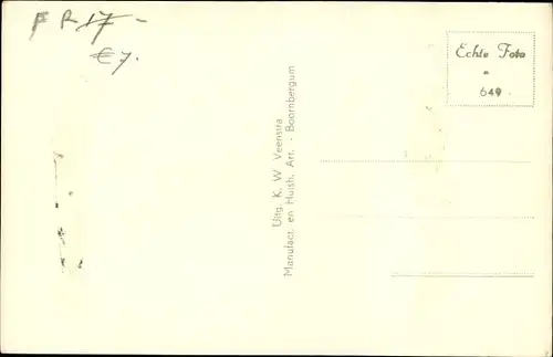 Ak Boornbergum Friesland Niederlande, N. H. Kerk