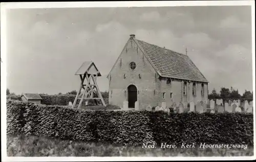 Ak Hoornsterzwaag Friesland Niederlande, Ned. Herv. Kerk