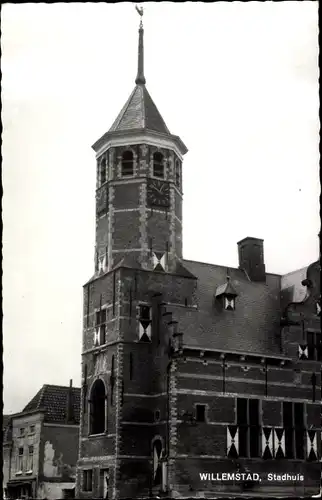 Ak Willemstad Nordbrabant Niederlande, Stadhuis