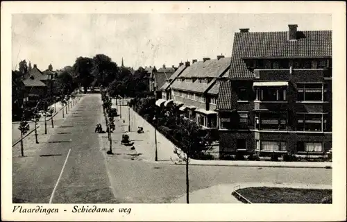 Ak Vlaardingen Südholland, Schiedamse weg