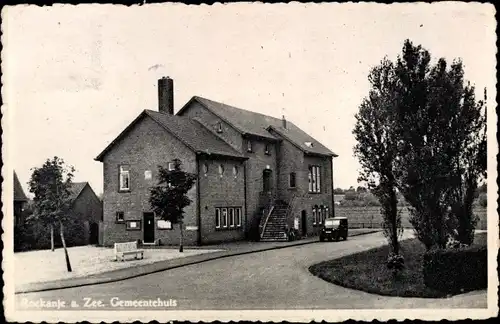 Ak Rockanje Südholland Niederlande, Gemeentehuis