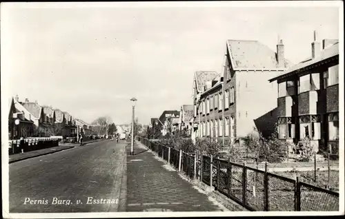 Ak Pernis Rotterdam Südholland Niederlande, Burg. v. Esstraat