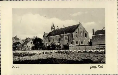 Ak Pernis Rotterdam Südholland Niederlande, Geref. Kerk