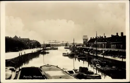 Ak Pernis Rotterdam Südholland Niederlande, Haven